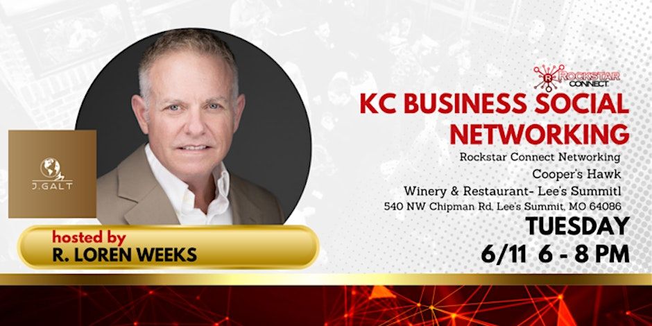 Free KC Business Social Rockstar Connect Networking Event (June, MO) promotional image