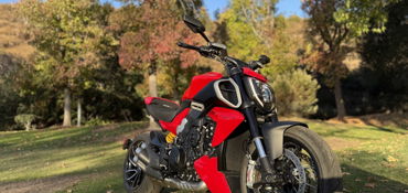 2024 DUCATI DIAVEL V4 motorcycle for rent near Los Angeles, CA