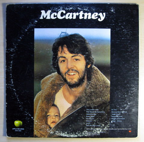 Paul McCartney - McCartney - 1970 Original Apple Record...