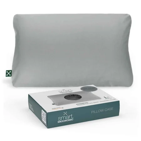 Smart Ergonomic Pillow Case - Grau