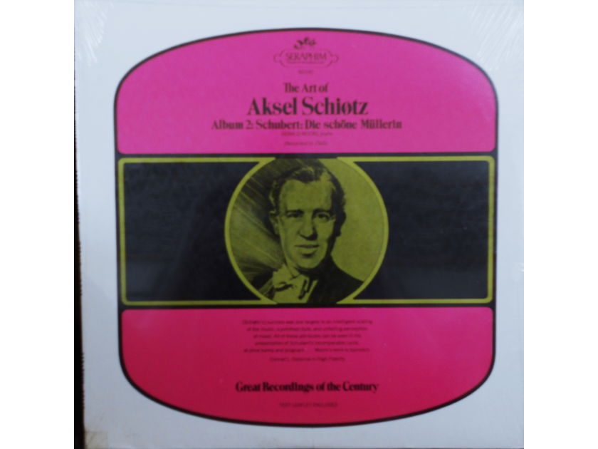 FACTORY SEALED ~ THE ART OF AKSEL SCHIOTZ ~  - ALBUM 2~SCHUBERT~DIE SCHONE MULLERIN~GERALD MOORE (PIANO) (RECORDED 1945) ~  SERAPHIM 60140 (1970)