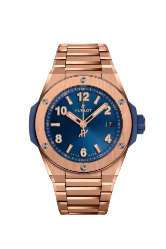 Big Bang Integrated 38 Time Only King Gold / Blue