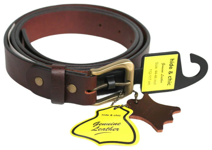 Full Grain Cow Hide Leather Belt. Width: 30 mm. Style: 41008 - Image 4