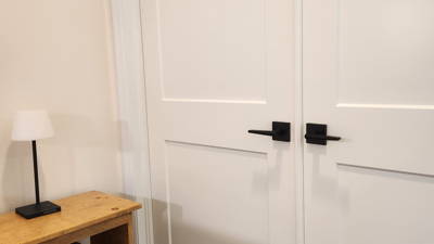 Interior door detail