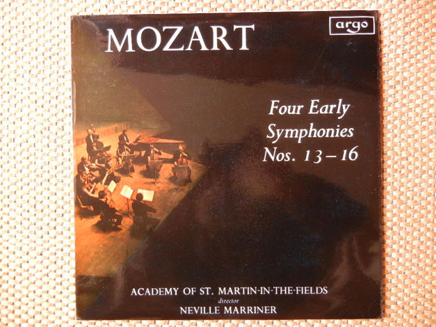 Mozart - Four Early Symphonies Argo ZRG 845