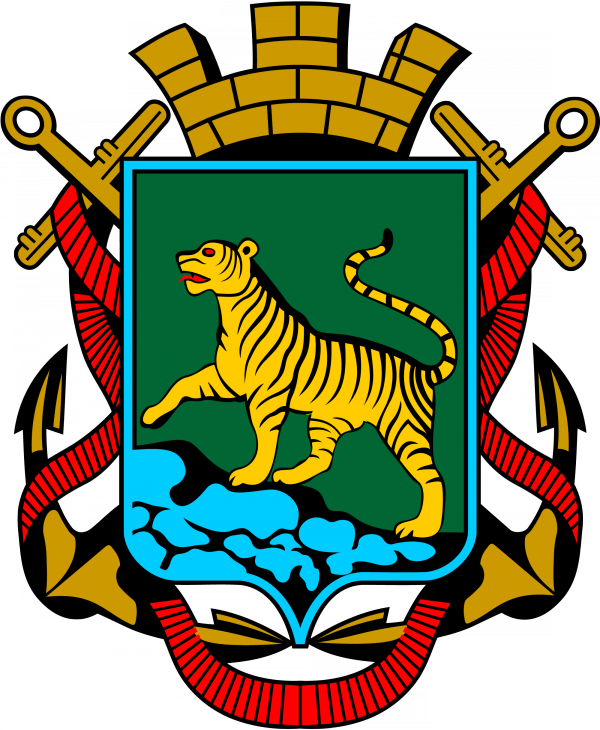 Векторный герб Владивостока 1883 года в форматах cmx (Corel) и eps