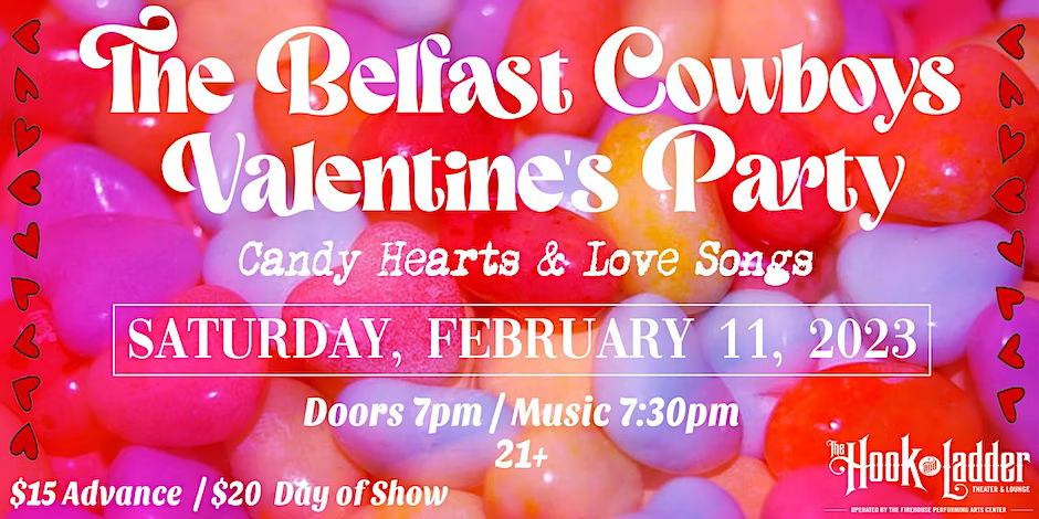 The Belfast Cowboys: Valentine’s Party promotional image