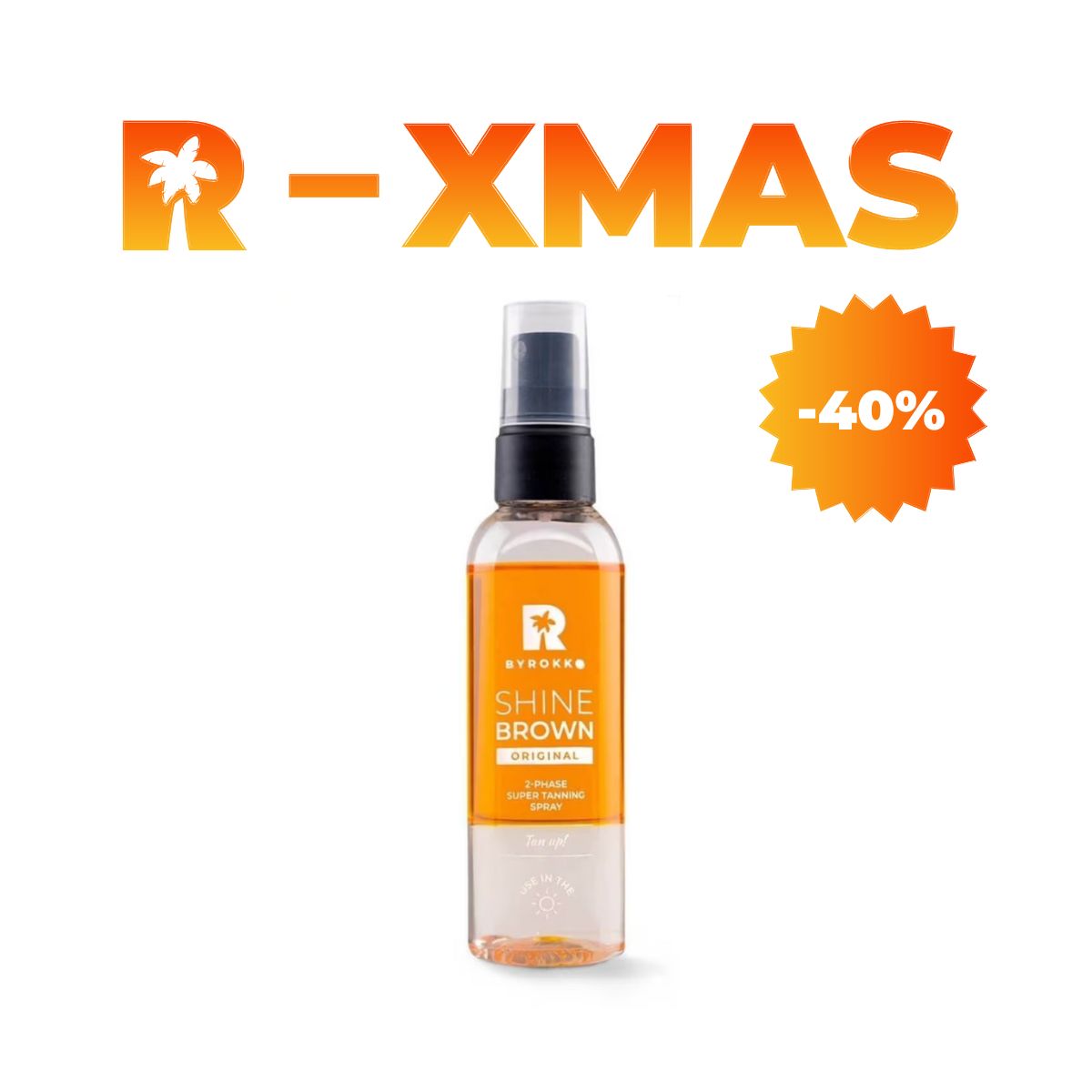 Shine Brown Two-Phase Super Tanning Spray