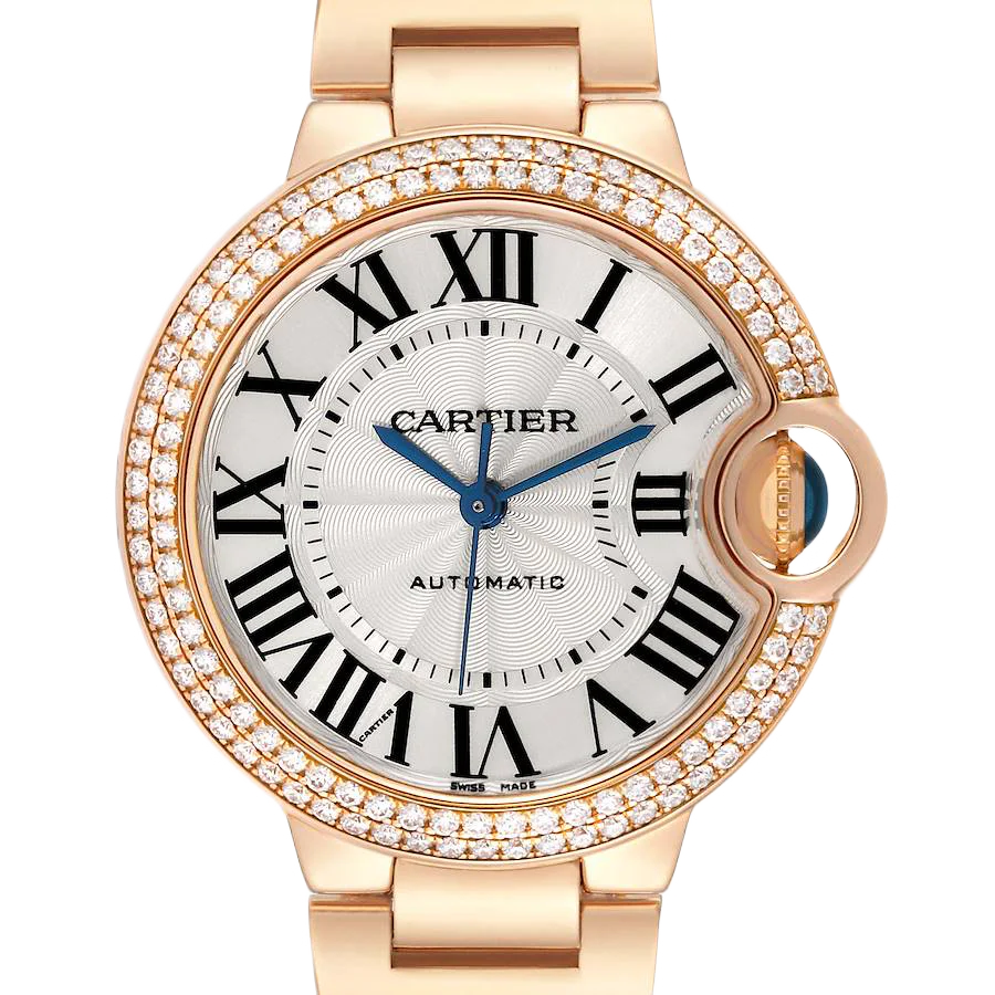 Diamond Bezel Automatic Ladies Watch WE902034, image 1 Diamond Bezel Automatic Ladies Watch WE902034, image 1
