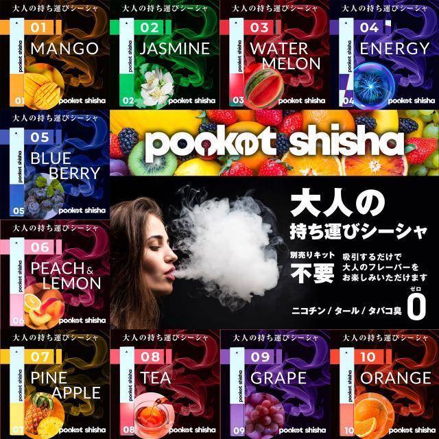 pocketshisha 大人の持ち運びシーシャ