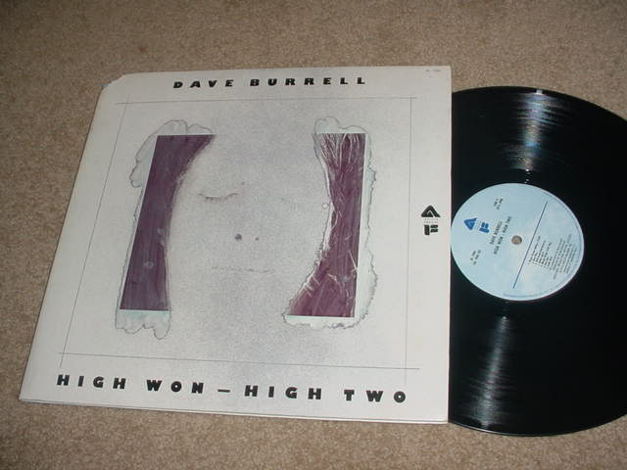 jazz DAVE BURRELL - high won high two double lp record