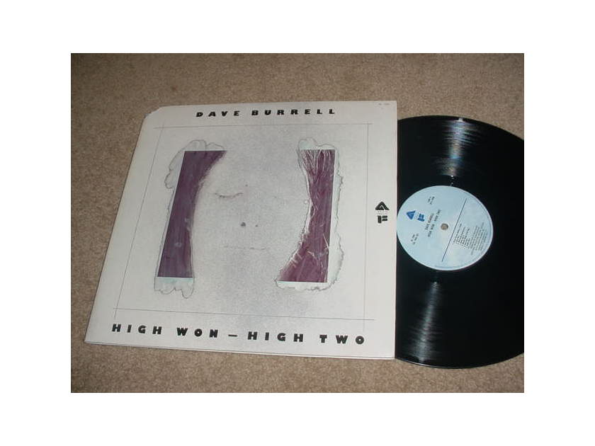 jazz DAVE BURRELL - high won high two double lp record