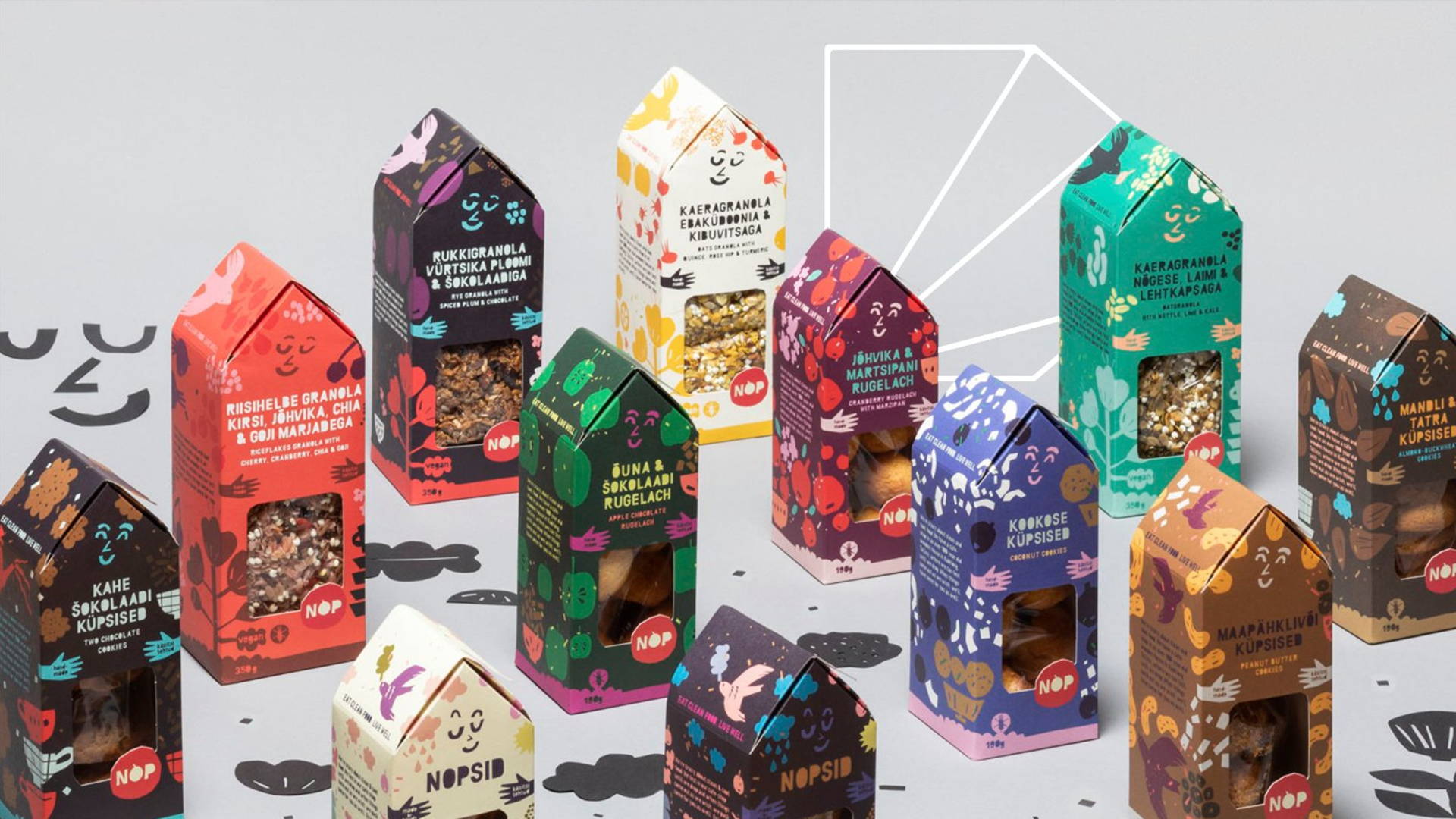 Featured image for Playful Illustrations Bring NOP's Packaging To Life