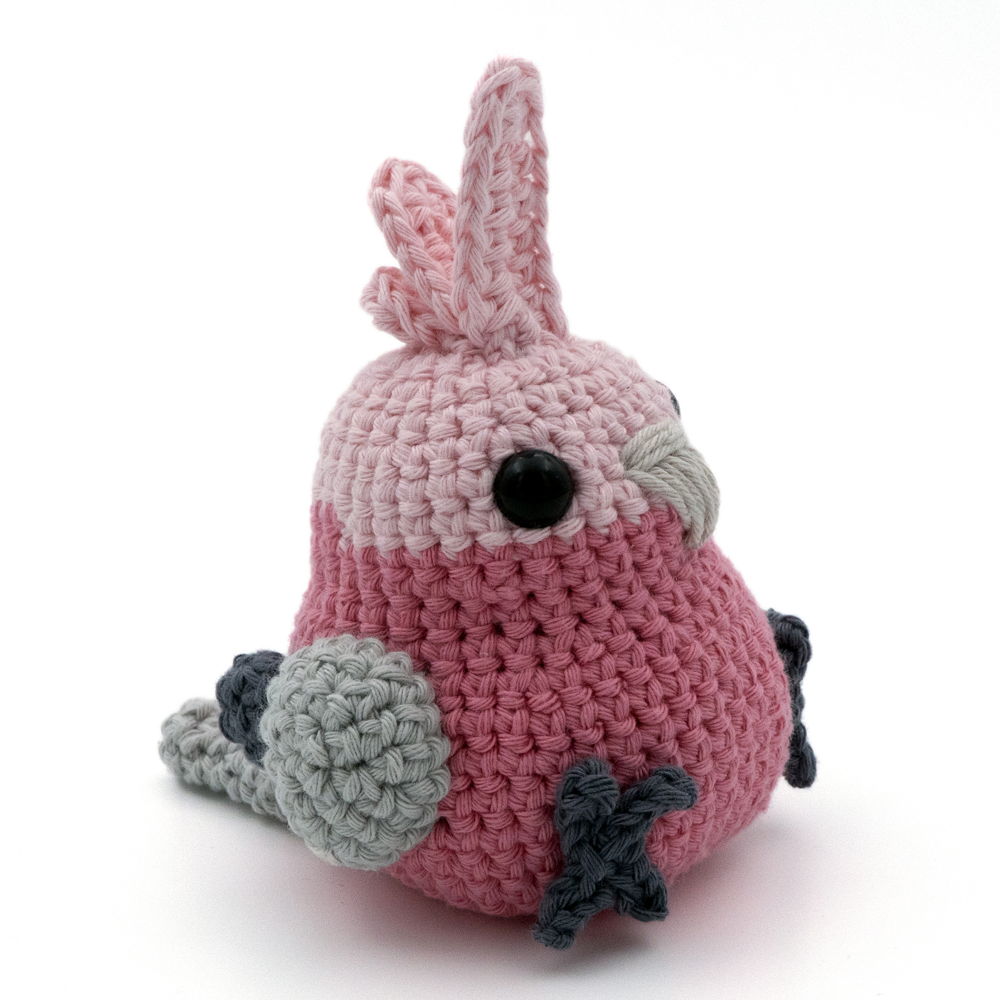 Amigurumi Galah Cockatoo