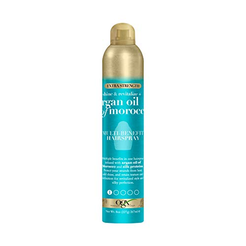 OGX Argan Oil of Morocco MultiBenefit Hairspray vs Hair Food Coconut