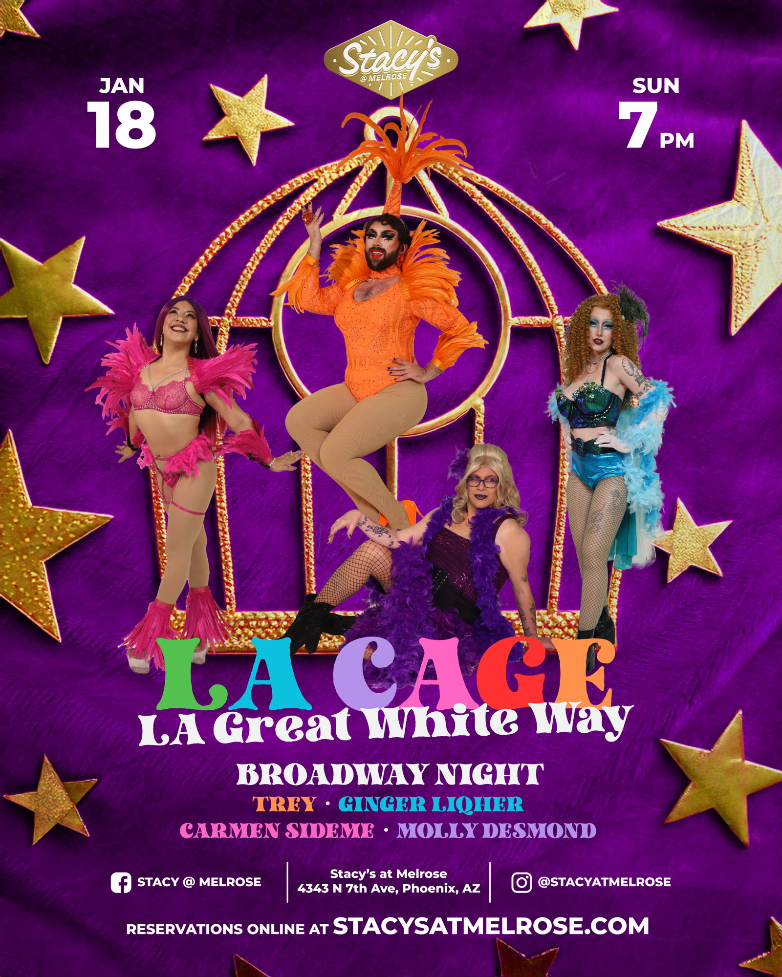 La Cage: Broadway Night