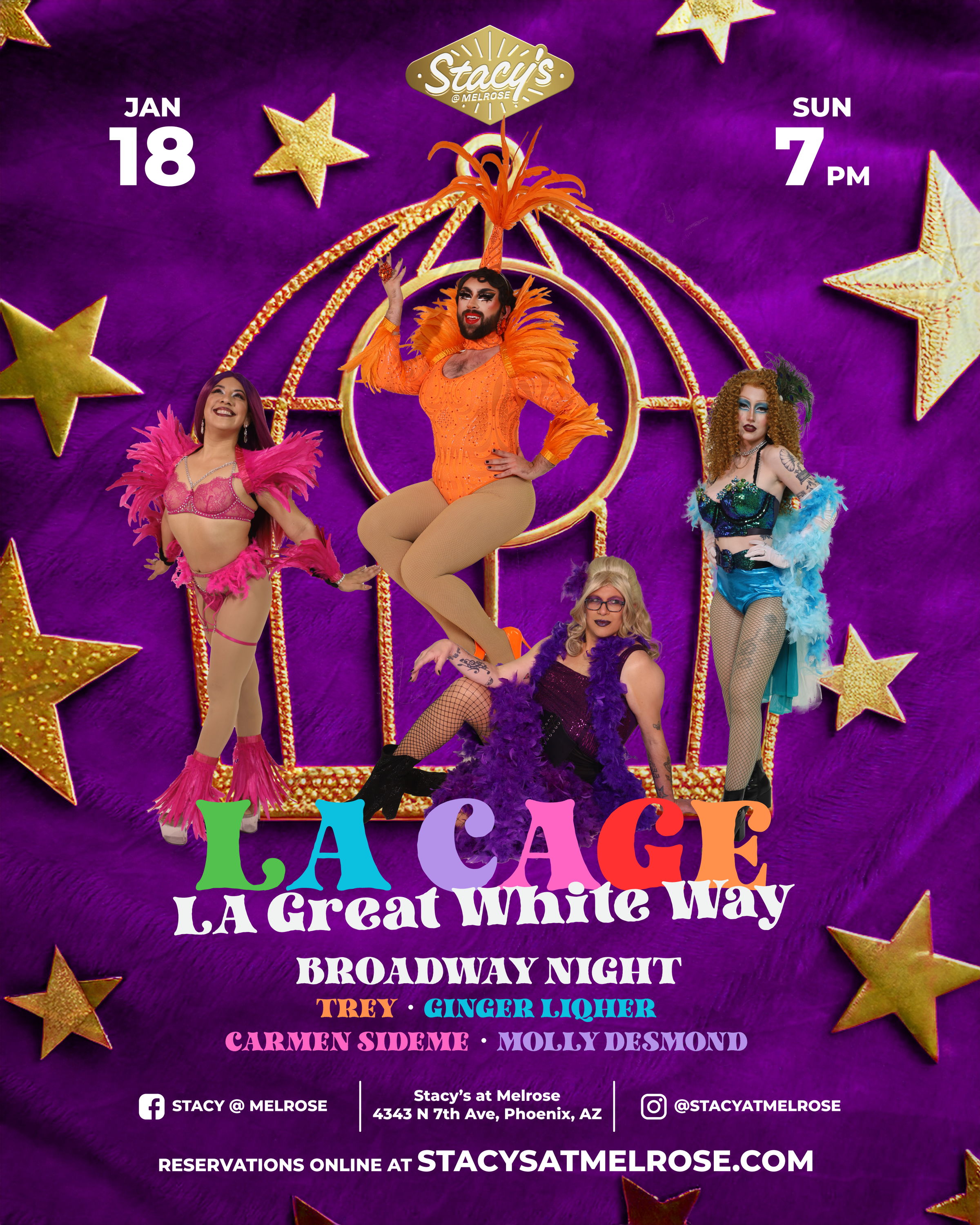 La Cage: Broadway Night
