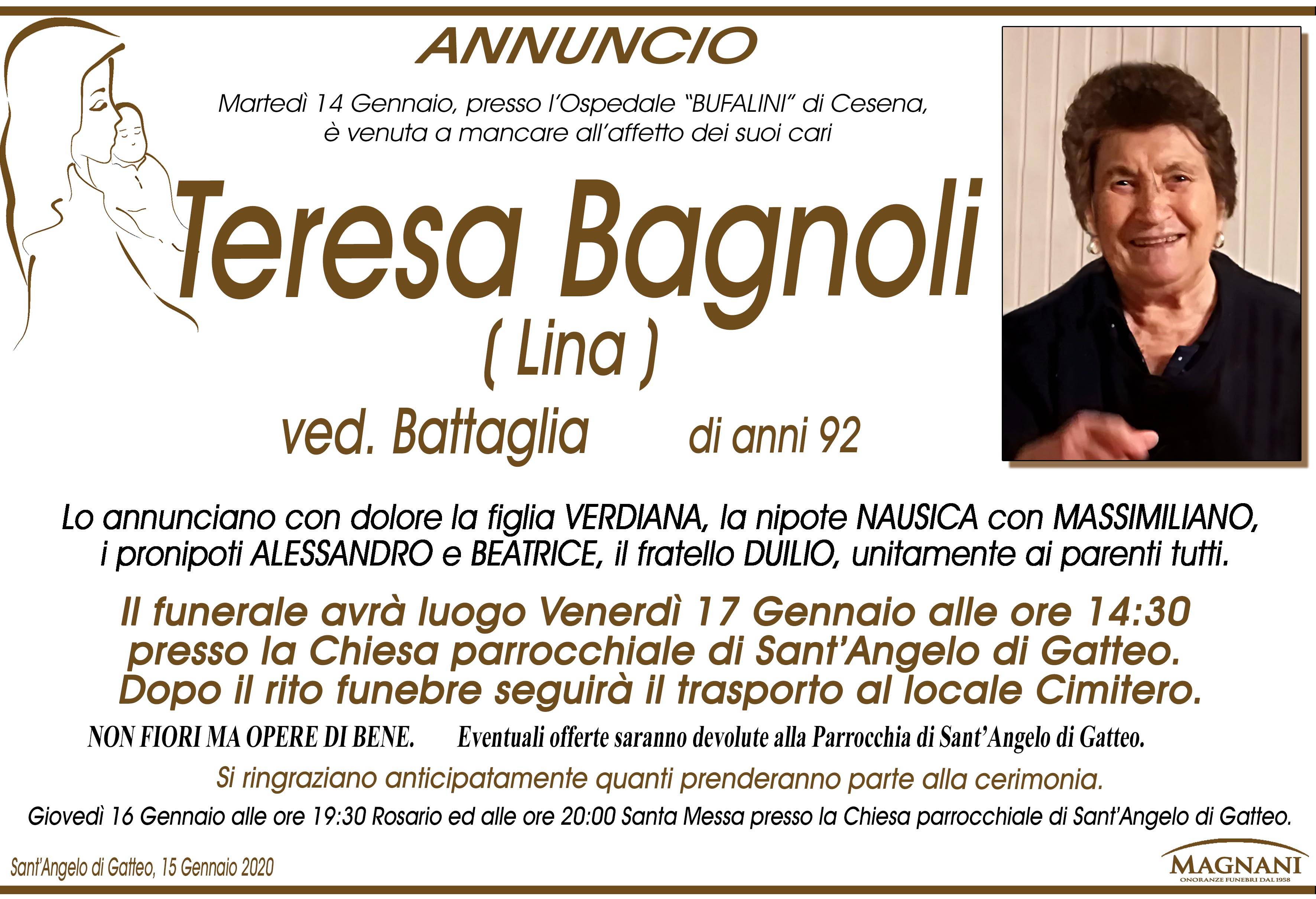 Teresa (Lina) Bagnoli