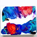 Reversed Dutch Pour Abstract Art For Beginners by Olga Soby