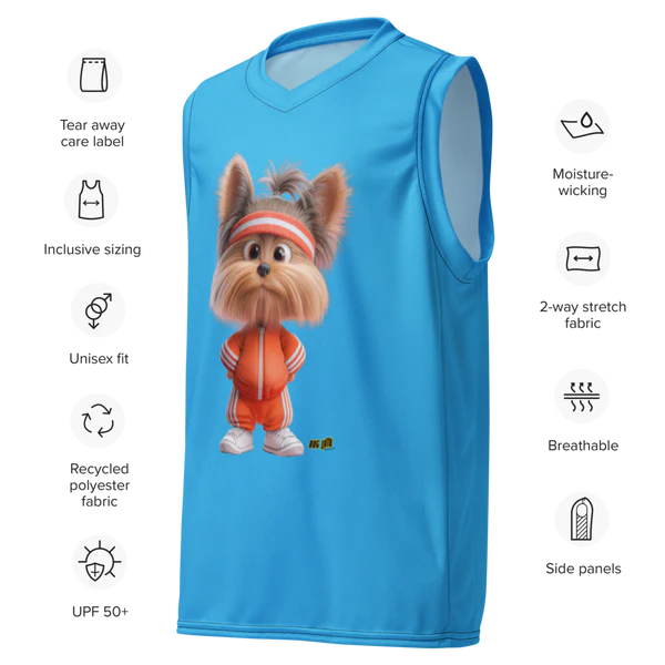 Blue Yorkshire Terrier Jersey - Image 5