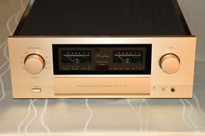 Accuphase E-560 with phono and DAC boards