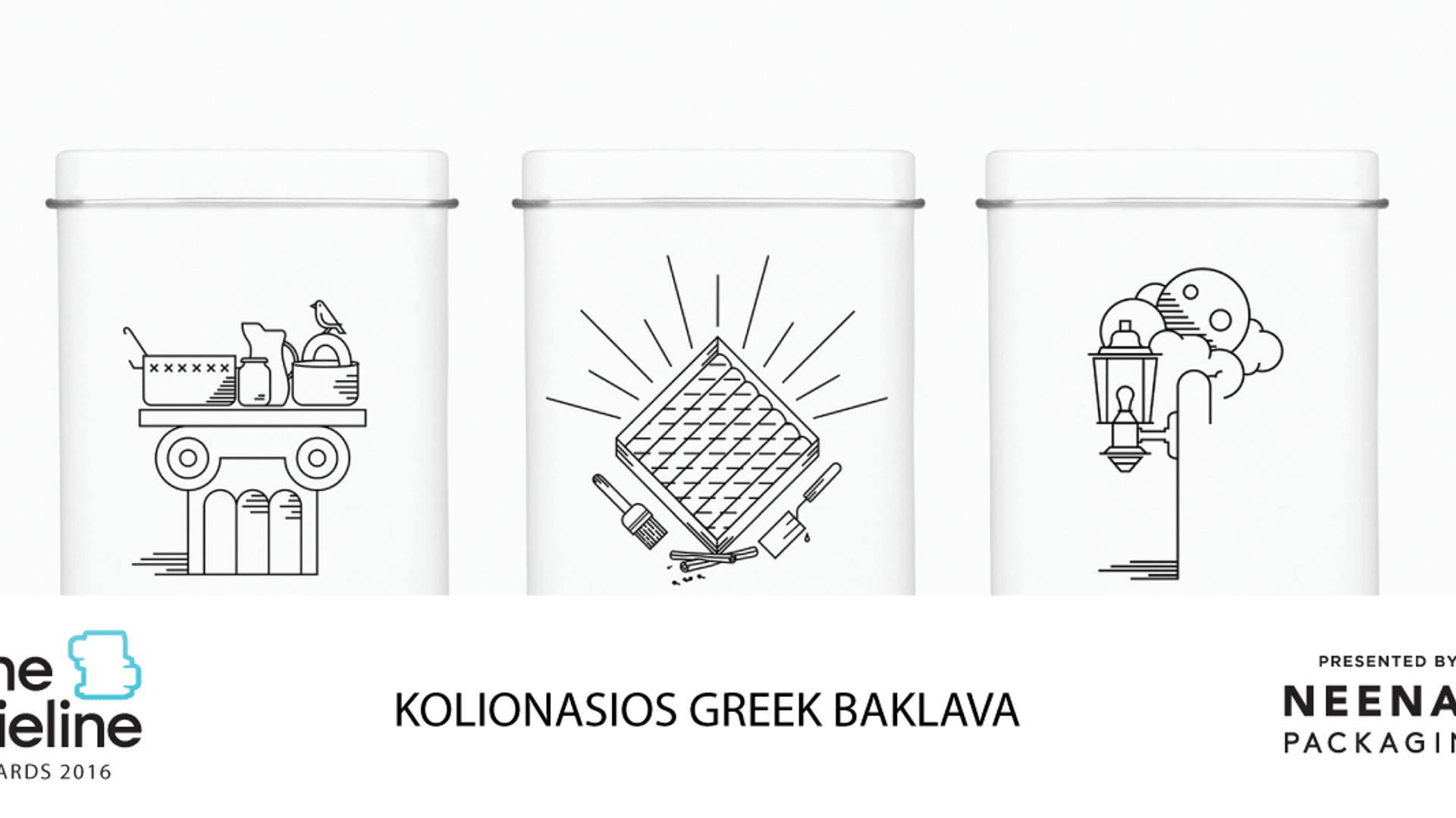 Featured image for The Dieline Awards 2016 Outstanding Achievements: Kolionasios Greek Baklava 