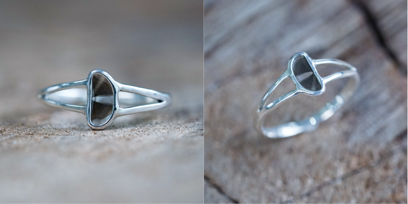 Split shank for plus size rings