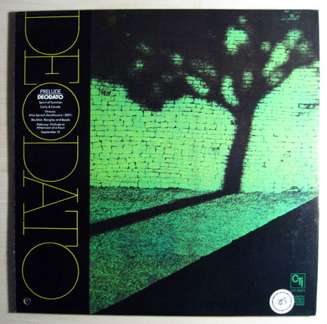 Deodato - Prelude - Original Press 1973 CTI Records CTI...