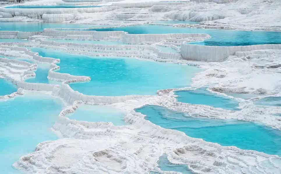 3 in 1: Pamukkale, Salda Lake, Ancient City of Hierapoli - photo 4