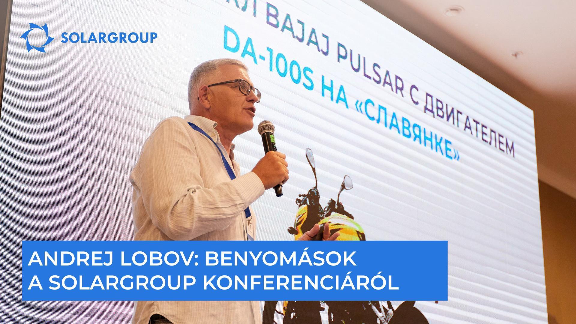 „Az én munkám léptéke elhalványul ahhoz képest, amit a befektetők tettek" - mondta Andrej Lobov a projektről