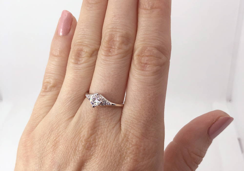 Bague vrai diamant deals