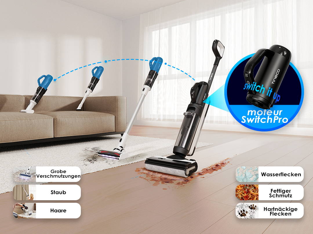 TINECO FLOOR ONE SWITCH S6 Smart Multifunktion Reiniger Tineco EU