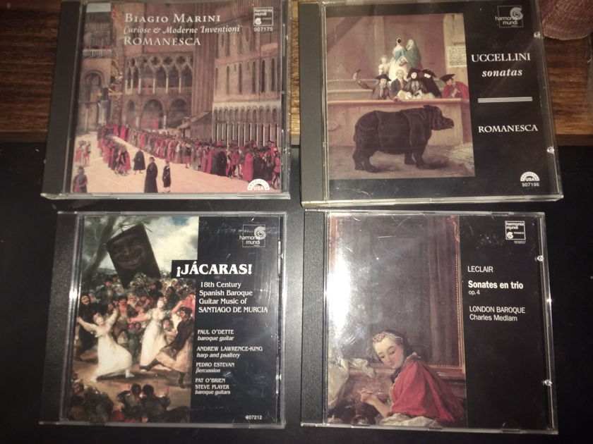 Harmonia Mundi collection - Hard case covers 10 CD's