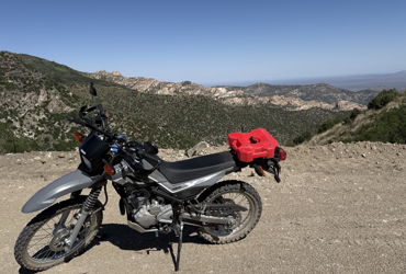2025 YAMAHA XT250 motorcycle for rent near Tucson, AZ