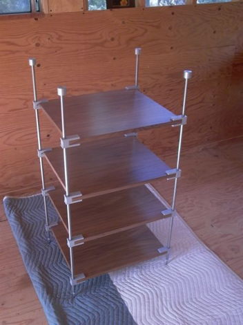 Optimus for sale in this ad, walnut shelves, four clamps