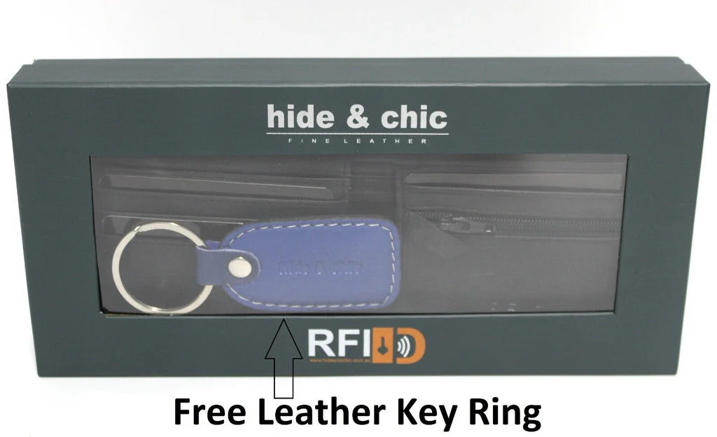 Quality Leather Wallet FREE KEYCHAIN