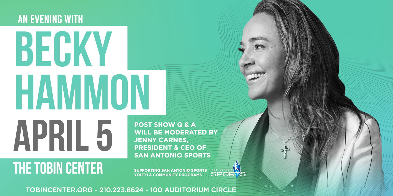 An Evening with Becky Hammon promotional image