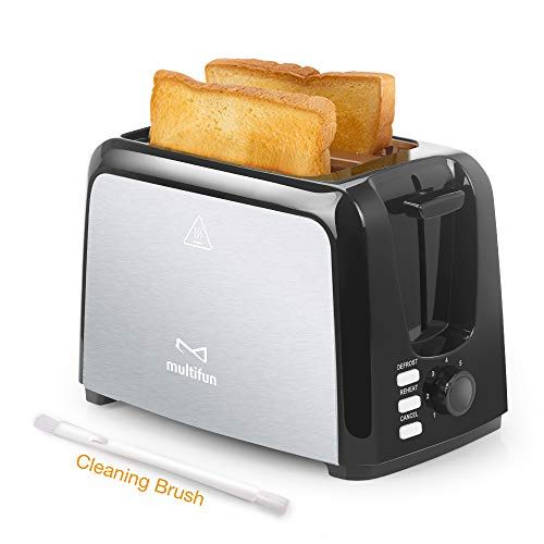 Elite Gourmet ECT3100 Toaster vs Multifun Stainless Steel 2Slice