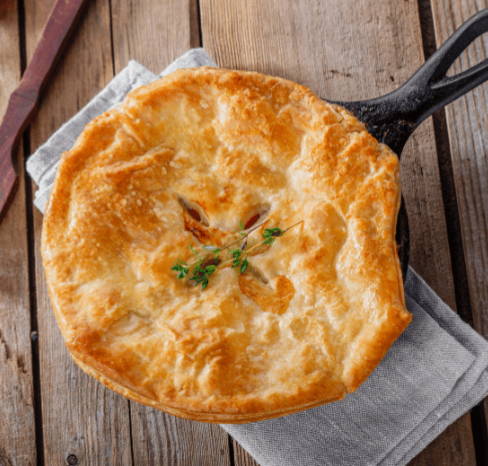 Flavourful Chicken with Salmon Pie recipe