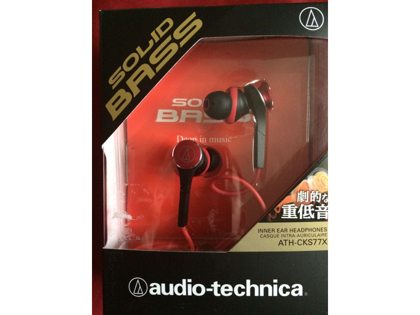 Audio-Technica ATH-CKS77X Inner Ear Headphones