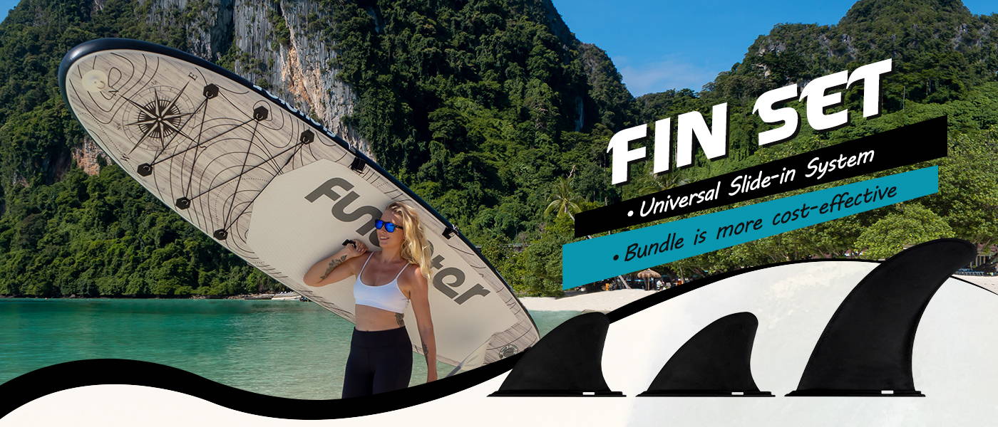 Funwater universal fins for SUP in Canada