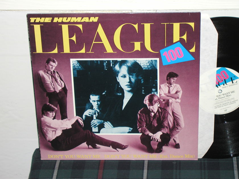 The Human League - Don't You Want Me (Pics) UK import 45rpm 12 er TAS
