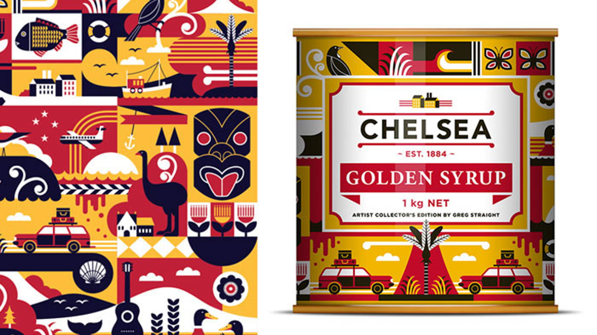 Featured image for New Zealand Artist Greg Straight Designs a Collector's Tin for Chelsea Sugar 