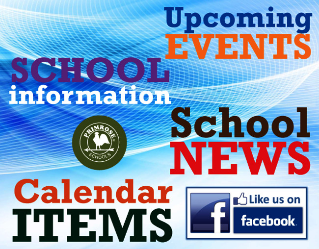 Info-graphic of the information available on the school's Facebook page