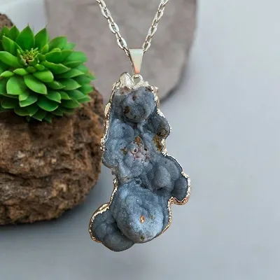 Agate Rough Pendant - Includes Chain