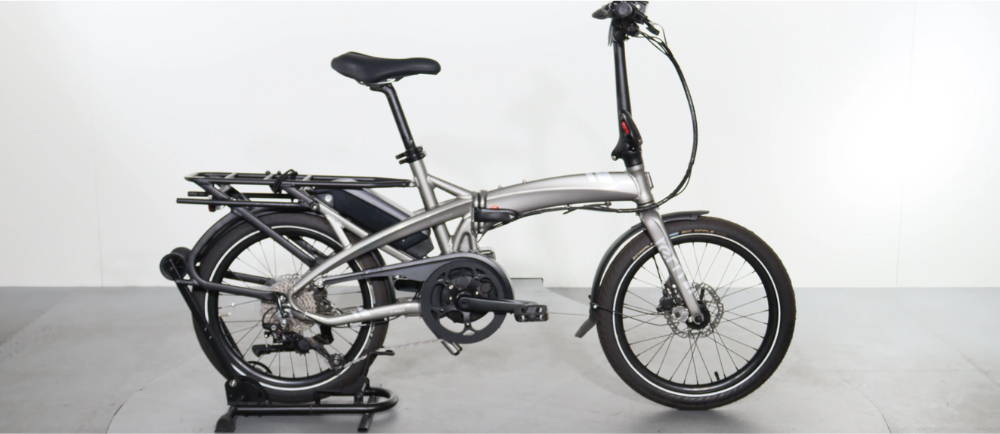 Tern Vektron cargo bike on display