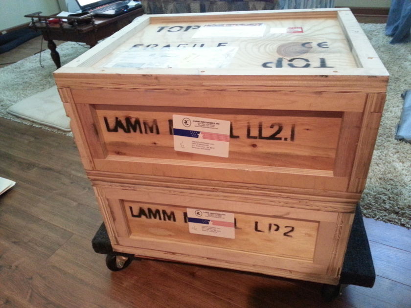 New! -- Lamm L2.1 Reference and LL1.1 Signature Preamplifiers -- Call Jaguar at (844) GOAUDIO!