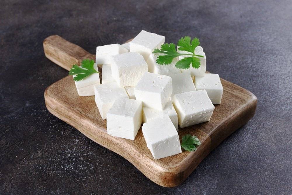 Goat milk paneer,