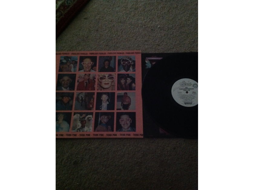 Fabulous Poodles - Think Pink White Label Promo  Epic Records Vinyl LP NM