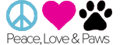 Peace, Love & Paws Inc Logo